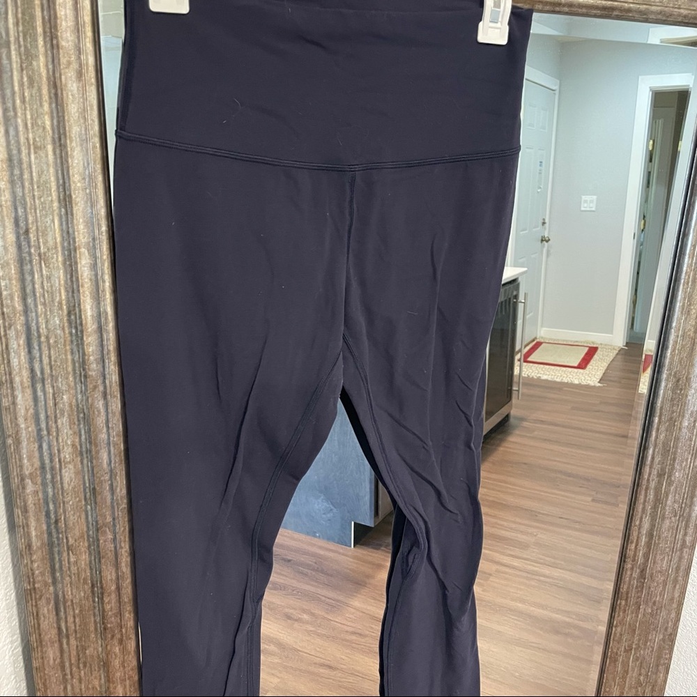 Lululemon Align Sz 8 leggings navy blue